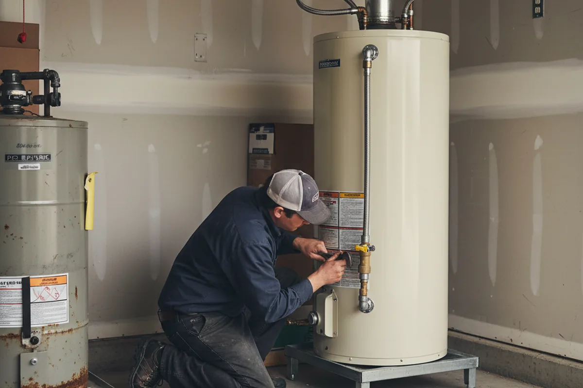 Water heater and shutoff valve replacement in East Elmhurst